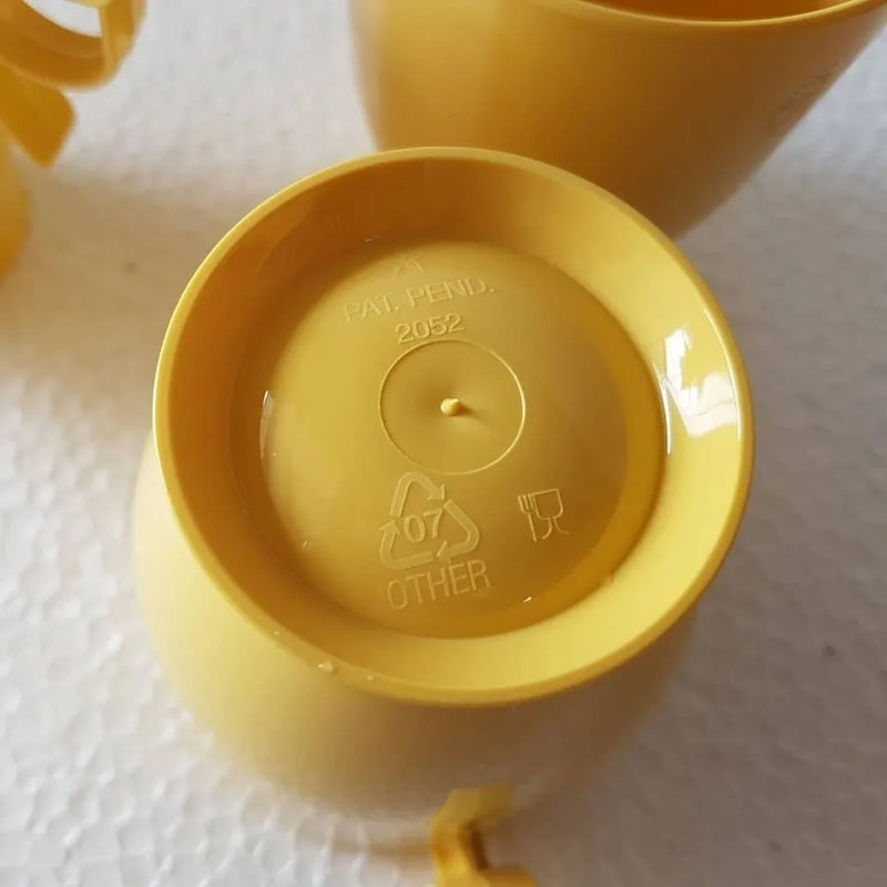 12 Xicara Acrílica 250ml Antiga Retrô Grande